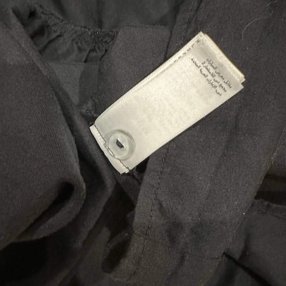 The Drop Brit Tiered ankle maxi tent dress black size medium - Picture 10 of 11